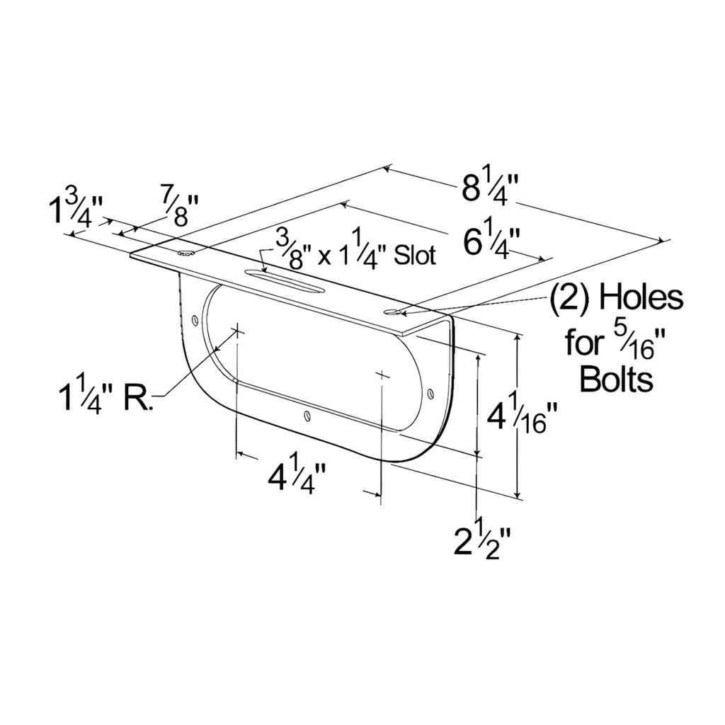 soportes_de_montaje_para_luces_ovaladas_de_6_pulgadas_grote_43362_diagrama