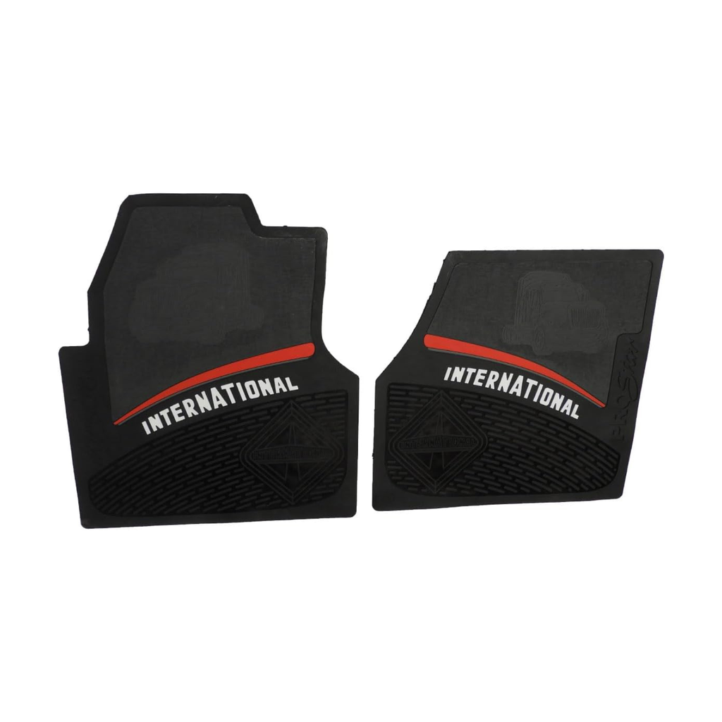 Juego de tapetes International Prostar Derecho e izquierdo Gris METAL COLORS