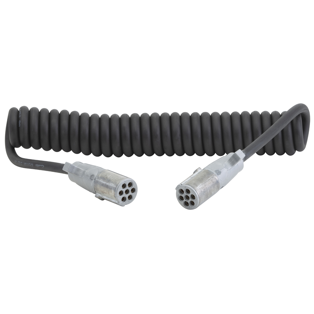 Cable 7 Líneas 15 Pies Negro Grote 87111