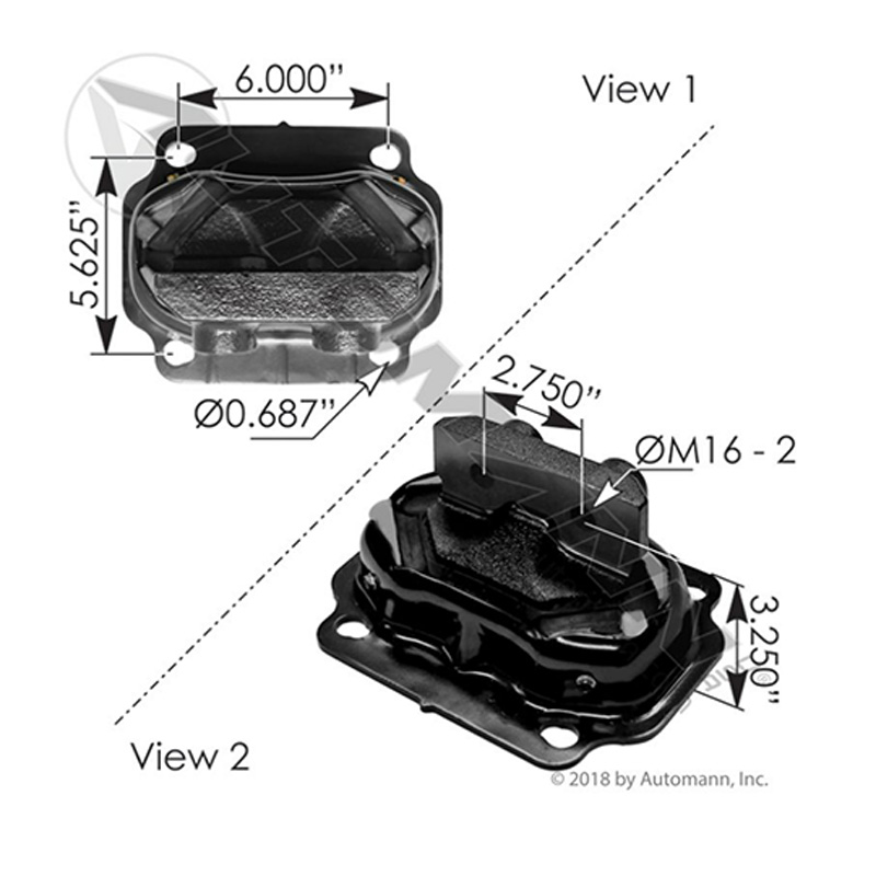 SOPORTE DE MOTOR KENWORTH 4AG 2T K21006 KENWORTH55503