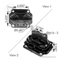 SOPORTE DE MOTOR KENWORTH 4AG 2T K21006 KENWORTH55503