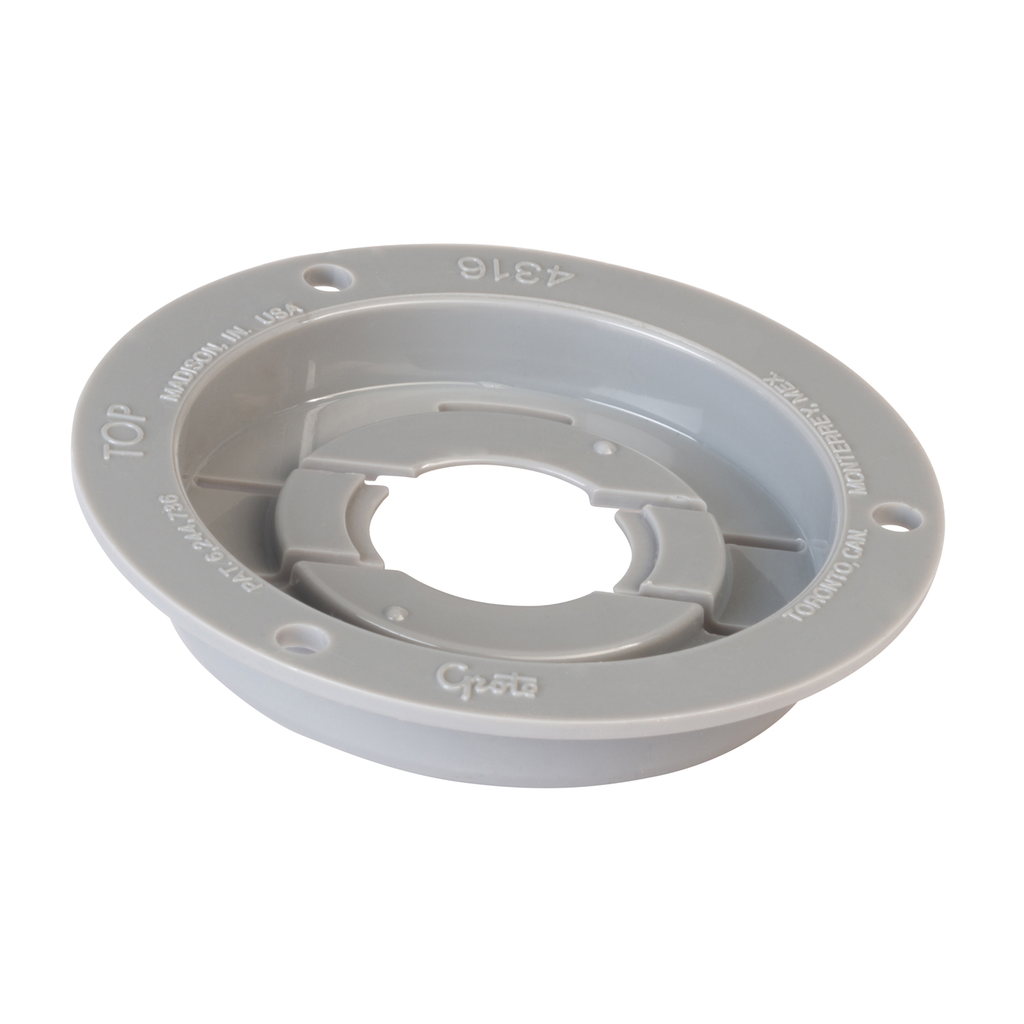 Candado Grote Para Plafon Redondo 2 1/2 GRIS