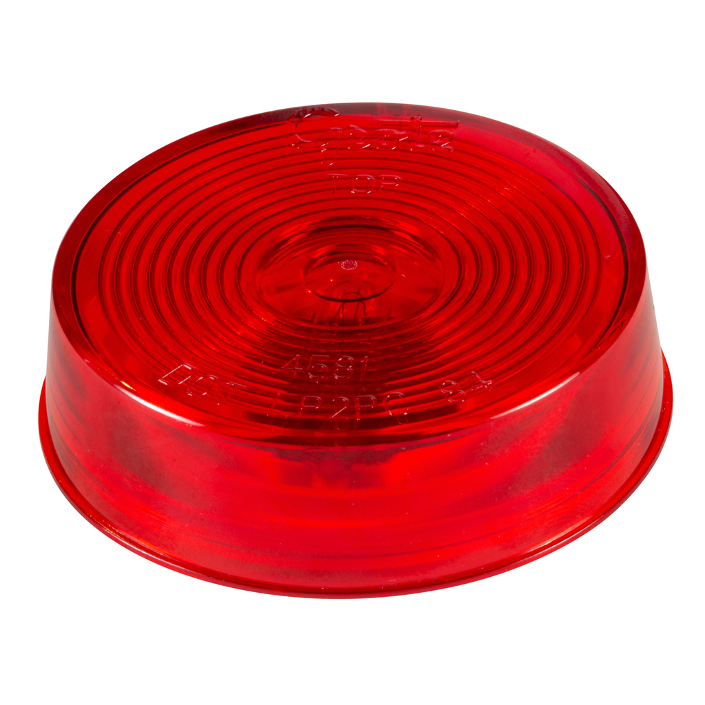 Plafon Redondo 2 1/2" Rojo Grote 