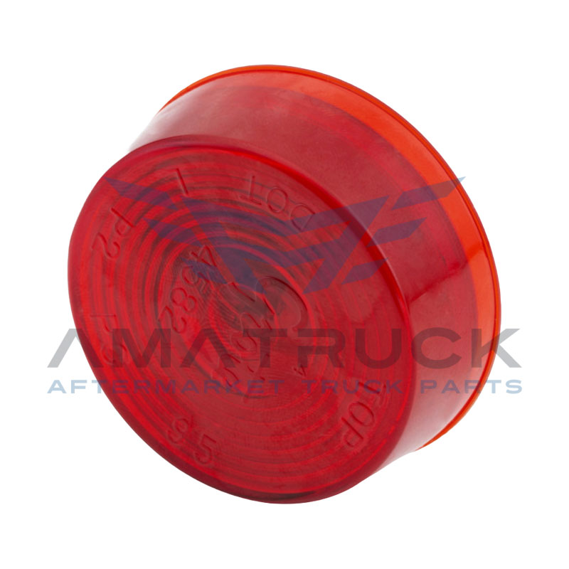 PLAFON REDONDO 2" ROJO GROTE
