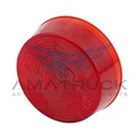 PLAFON REDONDO 2" ROJO GROTE