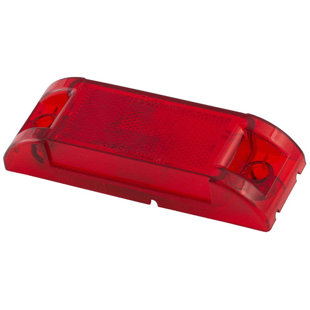 Plafón Lateral Rojo Rectangular Grote 46082