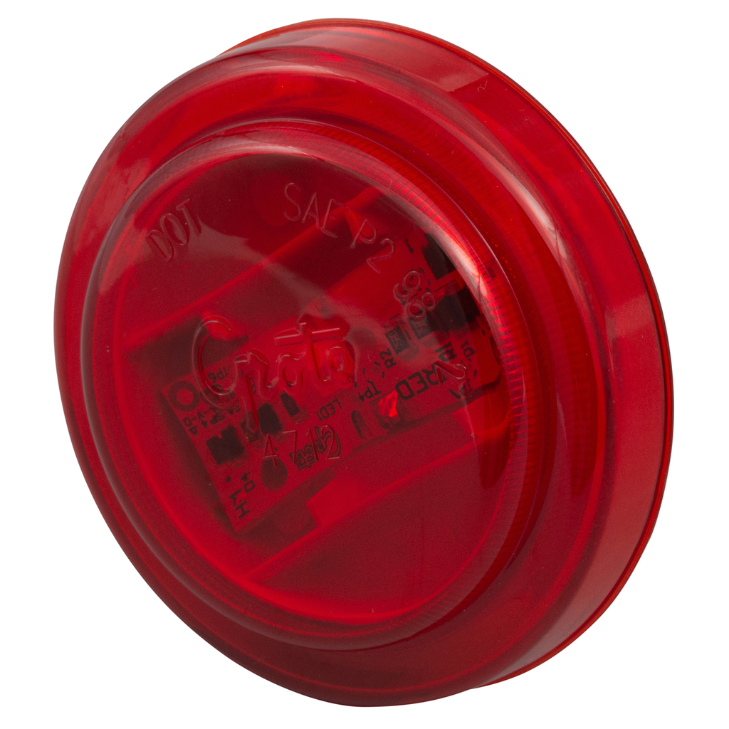 Plafón Redondo 2.5" Rojo LED SuperNova Grote 47122