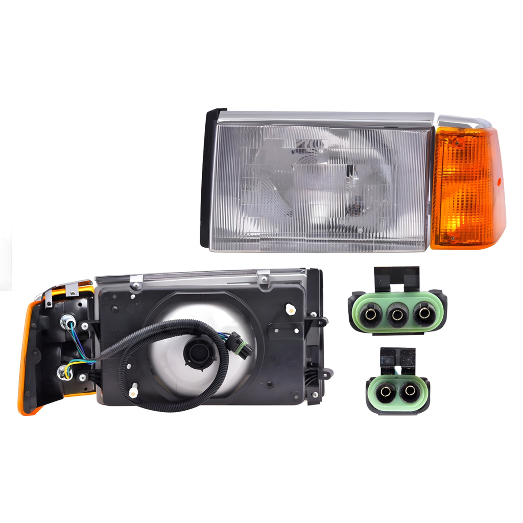 Faro Izquierdo Volvo VNL 88-97 C/Cuarto Ámbar Depo 888-8803-11