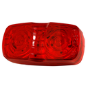 Plafon Lateral Rojo Doble Optica Grote  Led