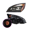 Faro Freightliner Cascadia P4 Lh Halogeno