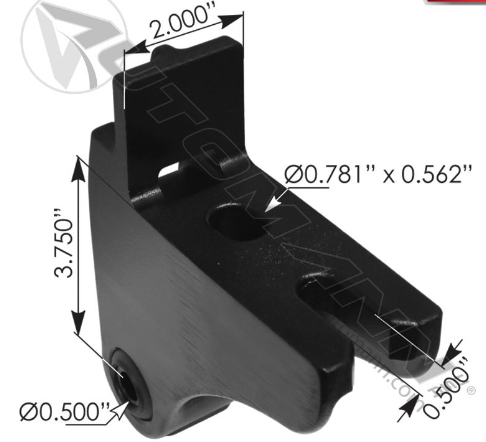 SOPORTE COFRE KENWORTH T680 08+ 3.75´ L48-6108