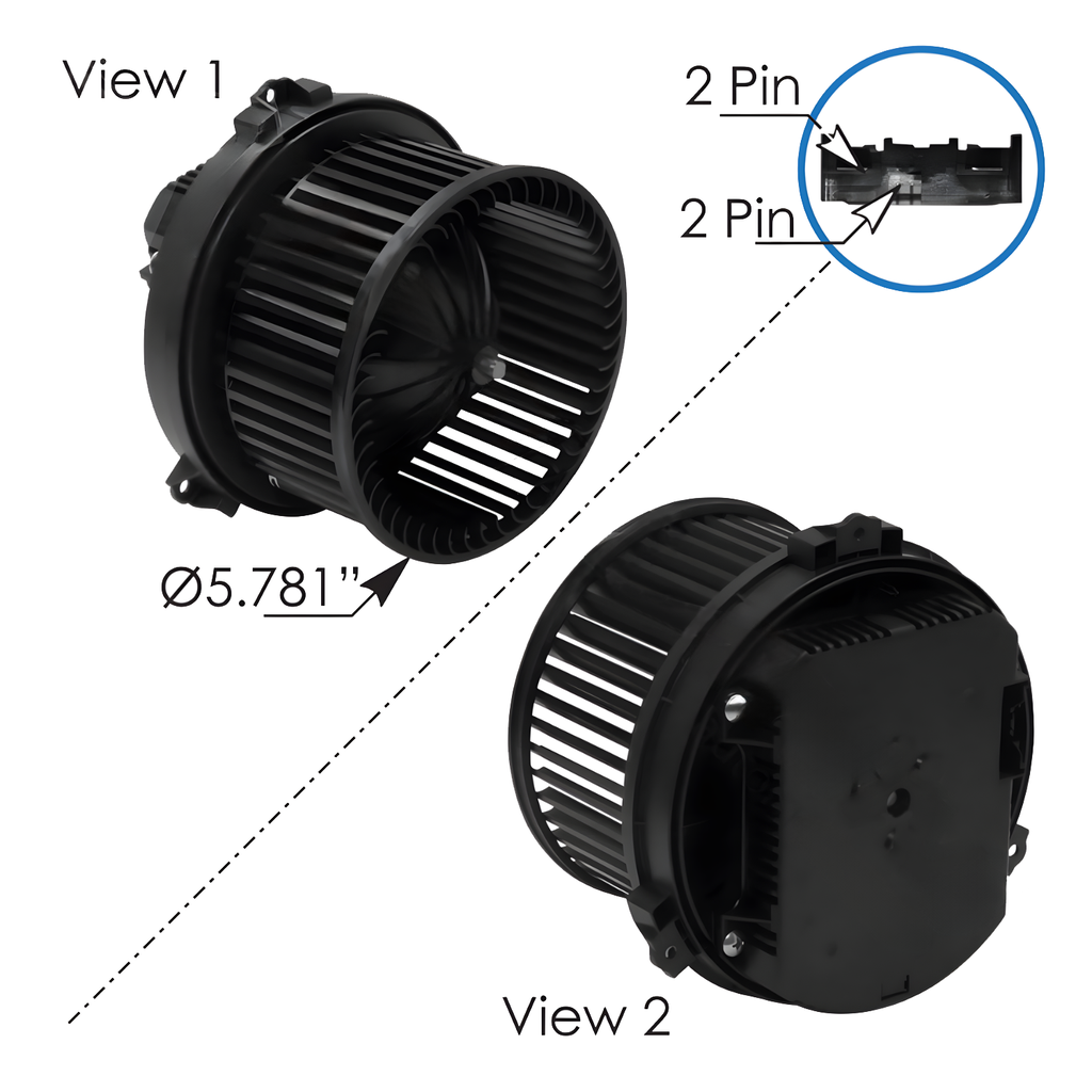 Soplador Hvac Freightliner Behr