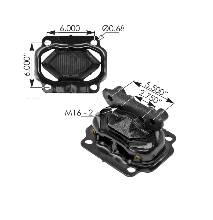 SOPORTE DE MOTOR KENWORTH U30023