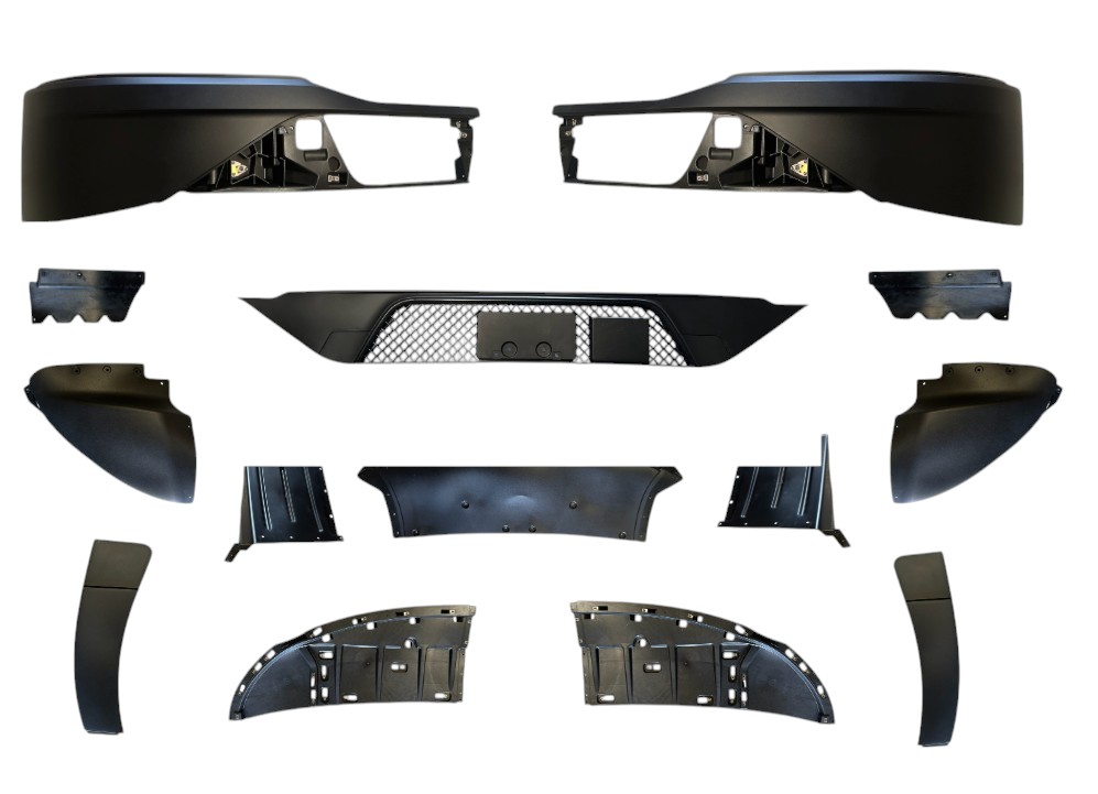 DEFENSA KENWORTH T680 NEXT CON SPOILER S/H KIT DESARMADA