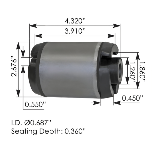 [M203054] Soporte Para Cabina Volvo M203054