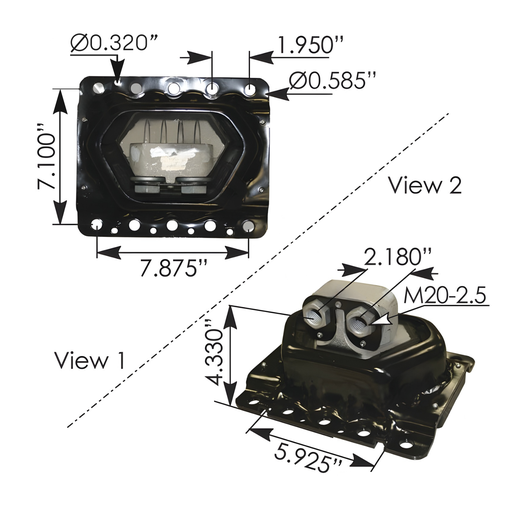 [MV27027] Soporte De Motor Volvo 3g Mv27027 MV27027