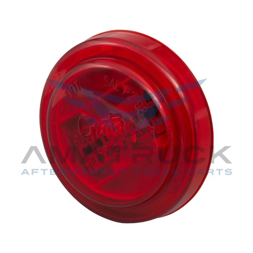 [47122] PLAFON REDONDO 2 1/2" ROJO GROTE PLANO