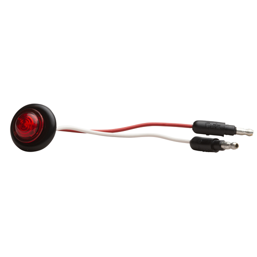 [49322] Plafon Redondo 3/4" Rojo Grote 1Led C/Hule