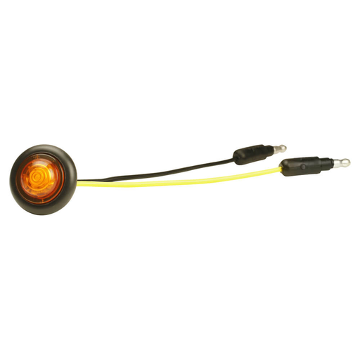 [49333] Plafon Redondo 3/4" Ambar Grote 1Led C/Hule