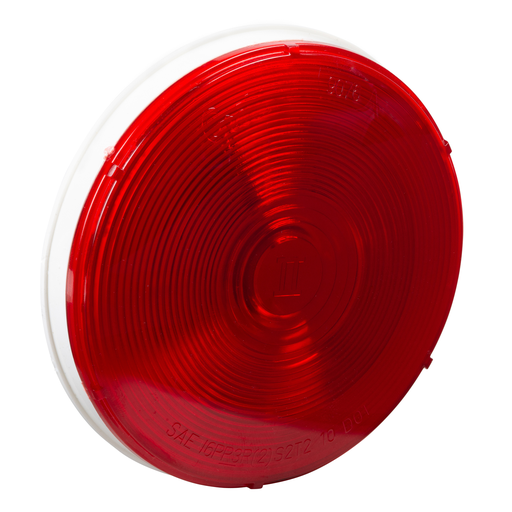 [52922] Plafon Redondo 4" Rojo Grote  Sellado