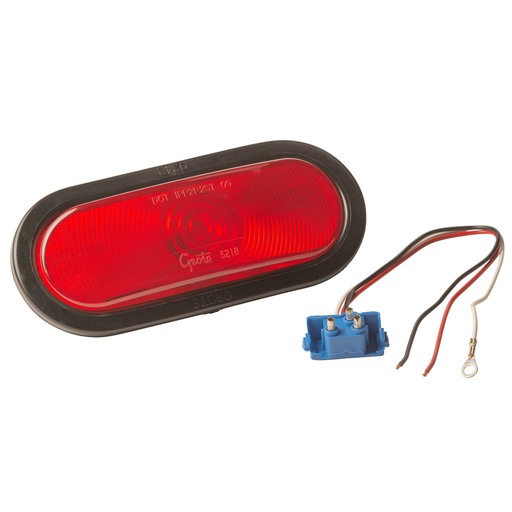 [53092] Plafon Ovalado Rojo Grote Completo