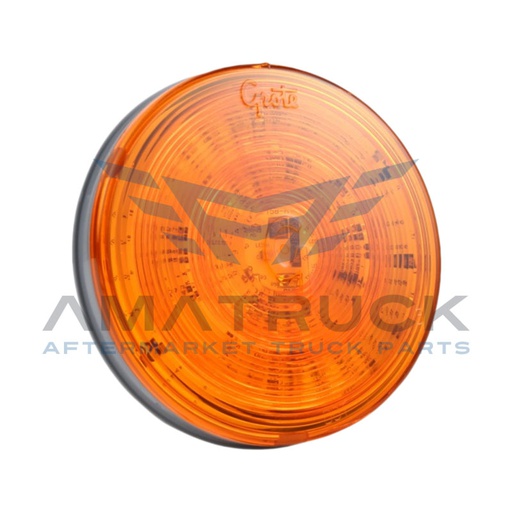 [G4003] PLAFON REDONDO 4" AMBAR GROTE  24 LED