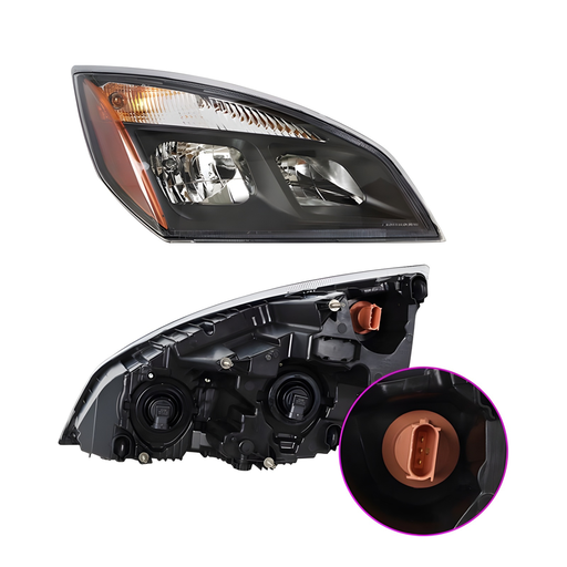 [FL14020] Faro Freightliner Cascadia P4 Rh Halogeno