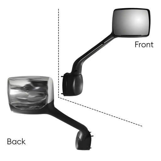 [563.59036C] Espejo Completo Cofre Kenworth T680 L59-6003-200r Rh CR Automann
