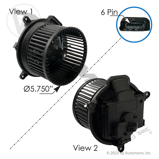 [830.21213] MOTOR SOPLADOR FREIGHTLINER 